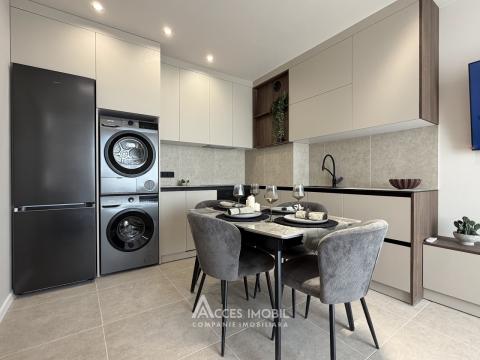 Bloc Nou! Durlești, str. Cartușa, 1 cameră + living. Euroreparație!: 6