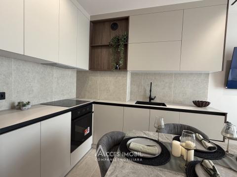 Bloc Nou! Durlești, str. Cartușa, 1 cameră + living. Euroreparație!: 7
