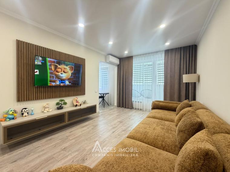 Botanica, str. Nicolai Zelinski, 2 camere + living. Euroreparație! Localizare de mijloc!: 6
