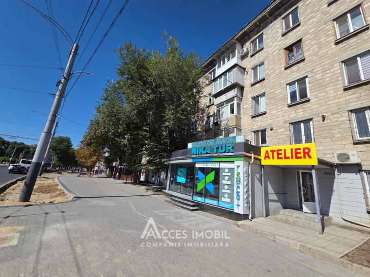 Centru, bd. Iuri Gagarin, 2 camere + living. Euroreparație! Stalinka!: 10