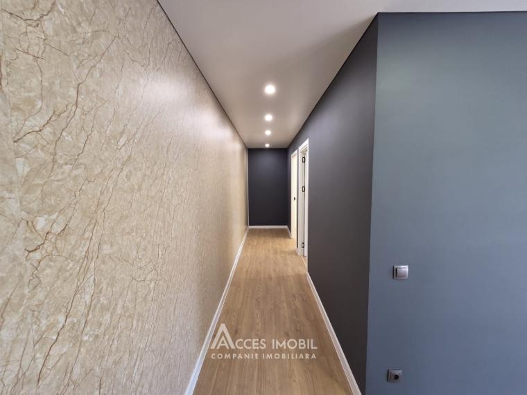 Centru, bd. Iuri Gagarin, 2 camere + living. Euroreparație! Stalinka!: 6