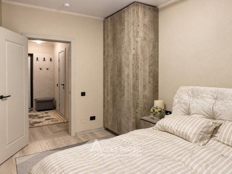 Chirie! Bloc Nou! Sculeni, str. Calea Ieșilor, 1 cameră + living. Reparație Premium!: 3