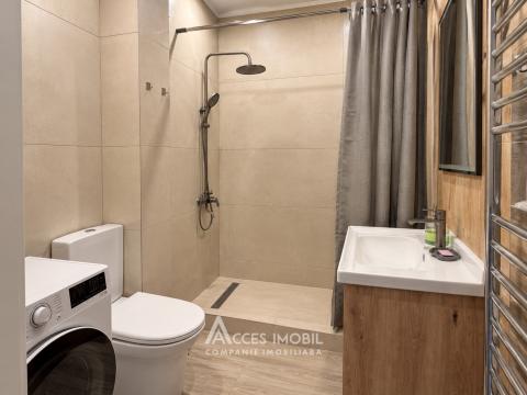 Chirie! Bloc Nou! Sculeni, str. Calea Ieșilor, 1 cameră + living. Reparație Premium!: 6
