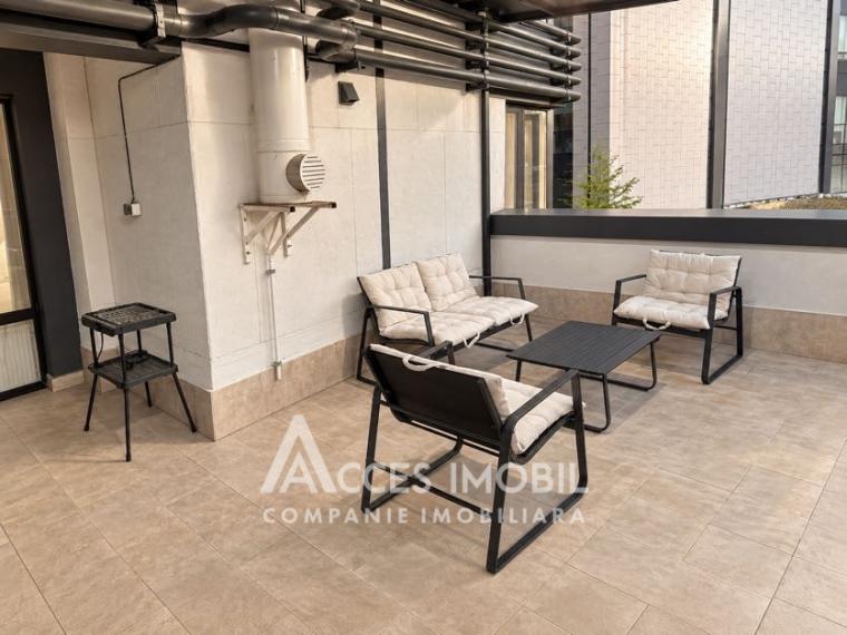 Chirie! Bloc Nou! Sculeni, str. Calea Ieșilor, 1 cameră + living. Reparație Premium!: 7