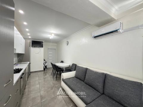 Comalion! Bloc Nou! Buiucani, str. Ghioceilor, 1 cameră + living. Euroreparație!: 1