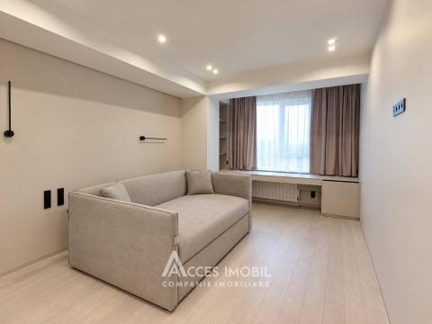 Eldorado Terra! Bloc Nou! Râșcani, str. Bogdan-Voievod, 2 camere + living. Euroreparație! Priveliște!: 4