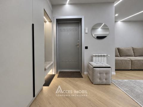 Horus! Bloc Nou! Râșcani, str. Florilor, 2 camere + living. Euroreparație!: 10