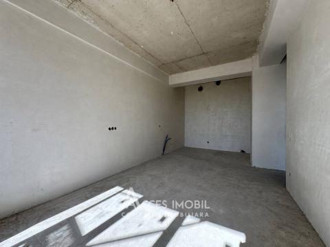 Bloc Nou! Râșcani, bd. Renașterii Naționale, 2 camere + living. Varianta albă!: 2