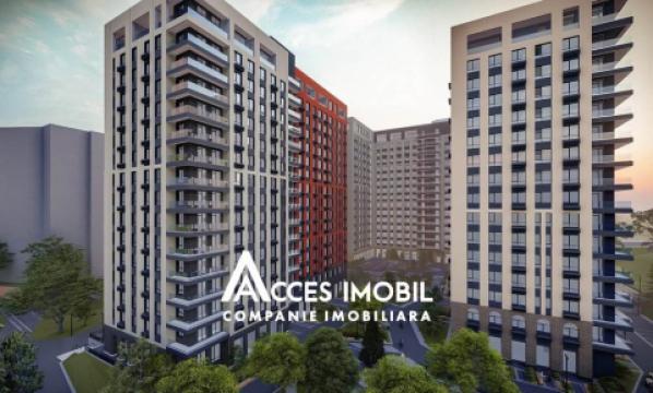 Bloc Nou! Râșcani, bd. Renașterii Naționale, 2 camere + living. Varianta albă!: 7