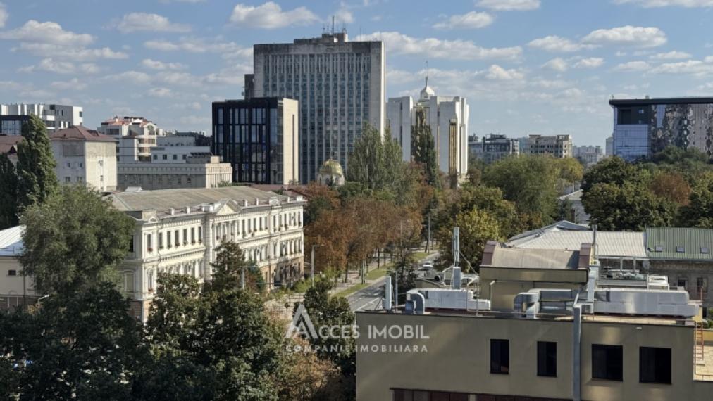 Bloc Nou! Centru, bd. Ștefan cel Mare și Sfânt, 1 cameră + living. Euroreparație! Priveliște!: 15