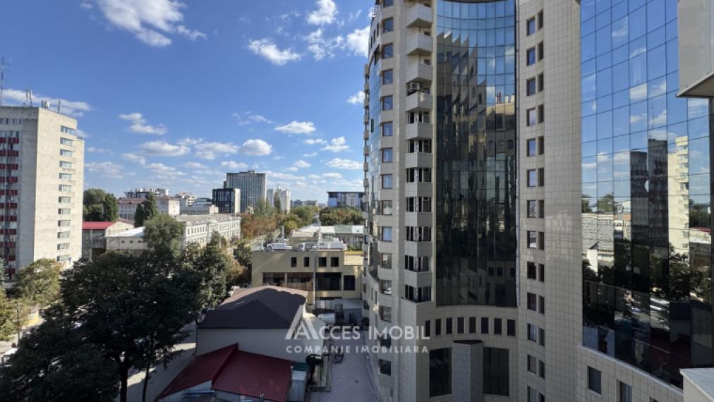 Bloc Nou! Centru, bd. Ștefan cel Mare și Sfânt, 1 cameră + living. Euroreparație! Priveliște!: 16