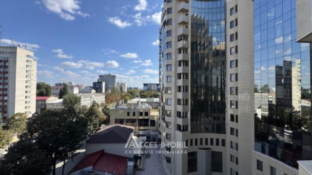 Bloc Nou! Centru, bd. Ștefan cel Mare și Sfânt, 1 cameră + living. Euroreparație! Priveliște!: 16