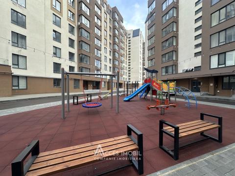 Astercon! Bloc Nou! Dumbrava, str. Durlești, 2 camere + living. Euroreparație! Priveliște!: 7
