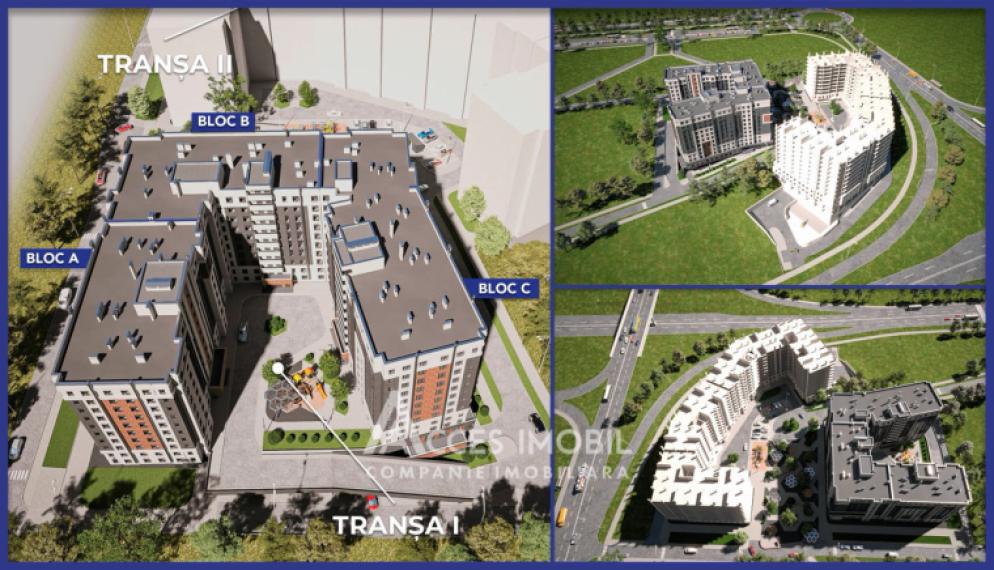 Estate Invest! Bloc Nou! Ciocana, str. Bucovina, 1 cameră + living. Varianta albă! Localizare de mijloc!: 2