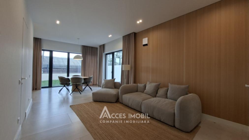 Casă în 2 niveluri! Codru, str. Prepeliței, 3 camere + living, 130m2 + 3 ari. Euroreparație!: 4