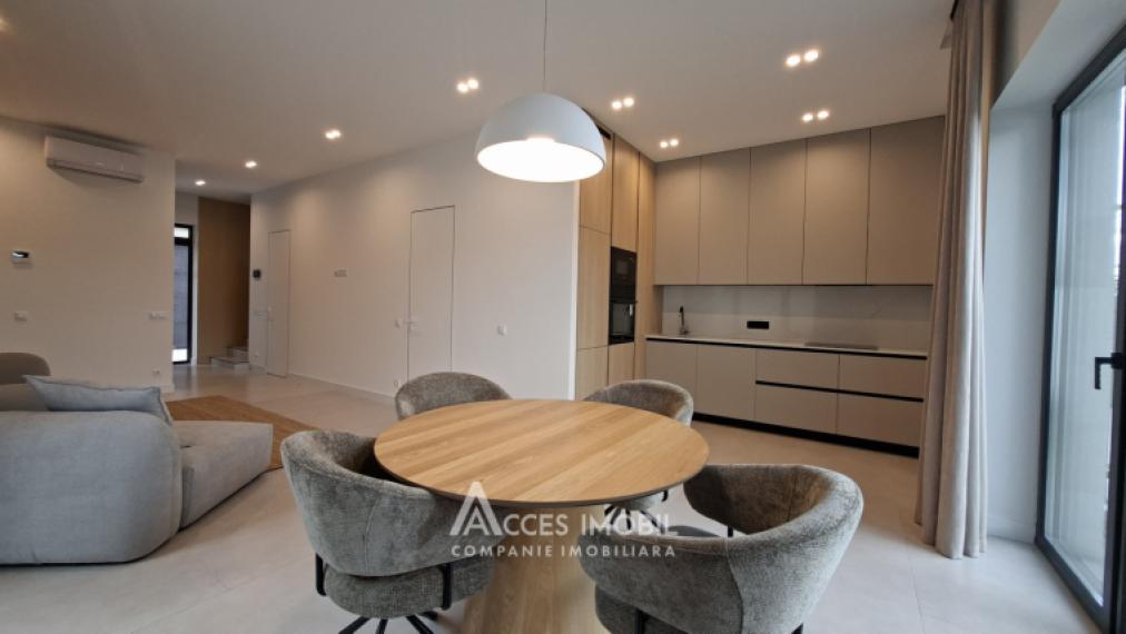 Casă în 2 niveluri! Codru, str. Prepeliței, 3 camere + living, 130m2 + 3 ari. Euroreparație!: 5