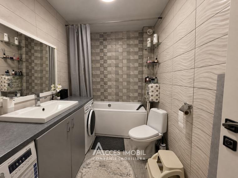 Bloc Nou! Durlești, str. Ștefan-Vodă, 2 camere + living. Euroreparație!: 9