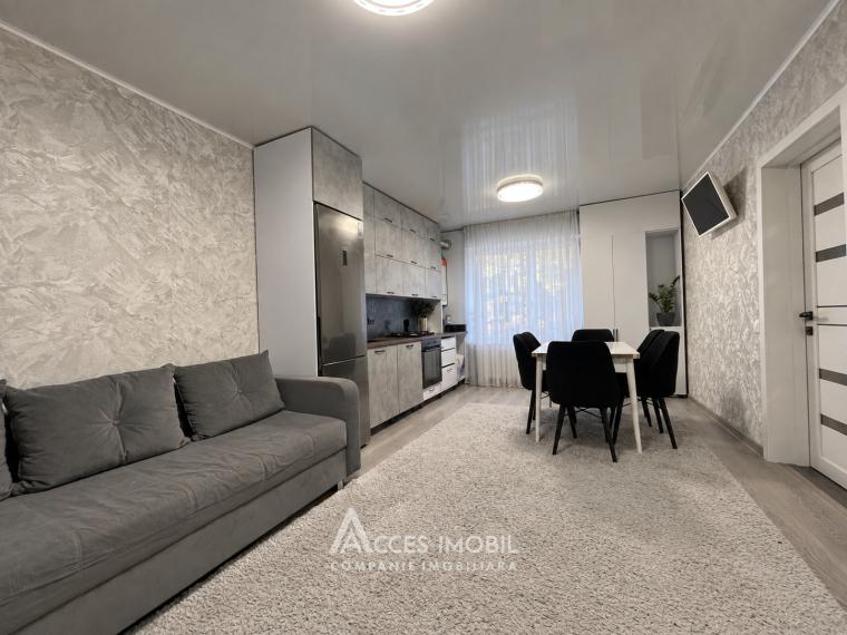 Bloc Nou! Durlești, str. Ștefan-Vodă, 2 camere + living. Euroreparație!: 8
