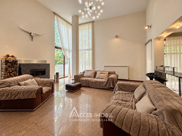 Rent! House in Telecentru, Academician Iachim Grosul Street, 3 rooms + living room, 179m², 2 levels. Premium renovation!: 0