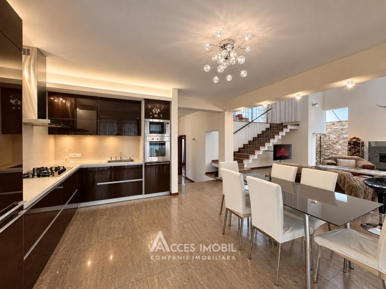 Rent! House in Telecentru, Academician Iachim Grosul Street, 3 rooms + living room, 179m², 2 levels. Premium renovation!: 5