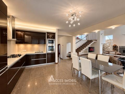Rent! House in Telecentru, Academician Iachim Grosul Street, 3 rooms + living room, 179m², 2 levels. Premium renovation!: 5