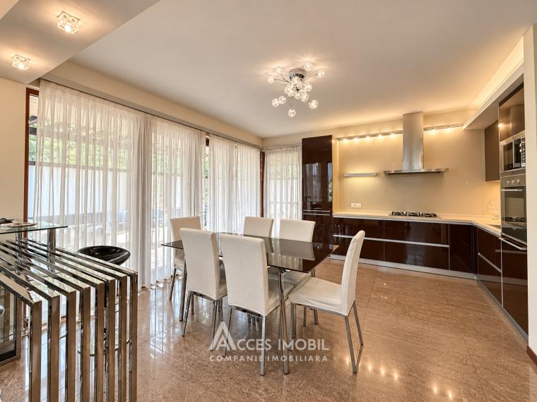 Rent! House in Telecentru, Academician Iachim Grosul Street, 3 rooms + living room, 179m², 2 levels. Premium renovation!: 6