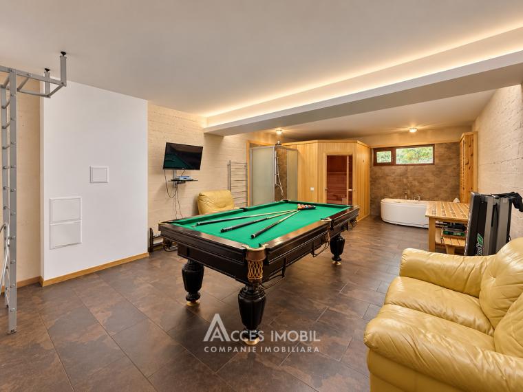 Rent! House in Telecentru, Academician Iachim Grosul Street, 3 rooms + living room, 179m², 2 levels. Premium renovation!: 8