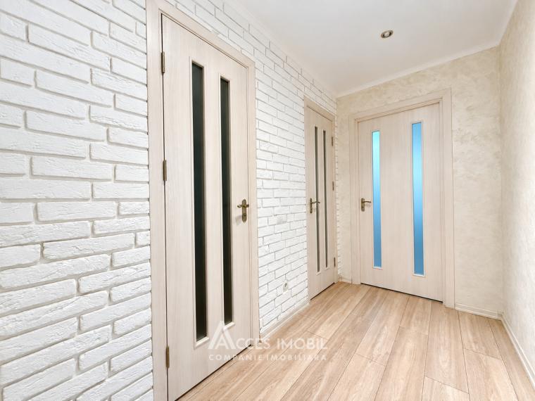 Botanica, str. Sarmizegetusa, apartament cu 2 camere + living. Euroreparație! Seria 135!: 10