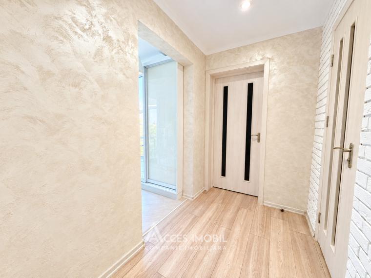 Botanica, str. Sarmizegetusa, apartament cu 2 camere + living. Euroreparație! Seria 135!: 11