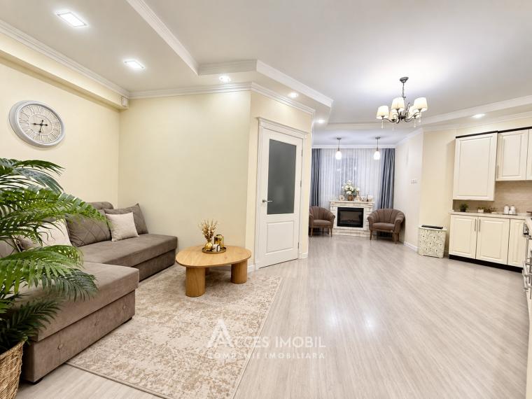 Exfactor! Botanica, str. Doctor Tudor Strișcă, 2 camere + living. Euroreparație! Priveliște! Încălzire autonomă!: 6