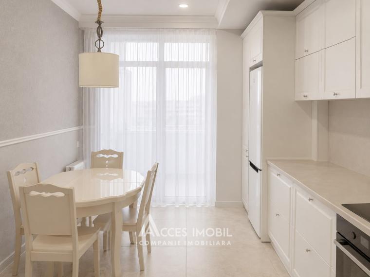For rent! New Block! Melestiu street, Botanica, 1 room + living. Euro Repair!: 4