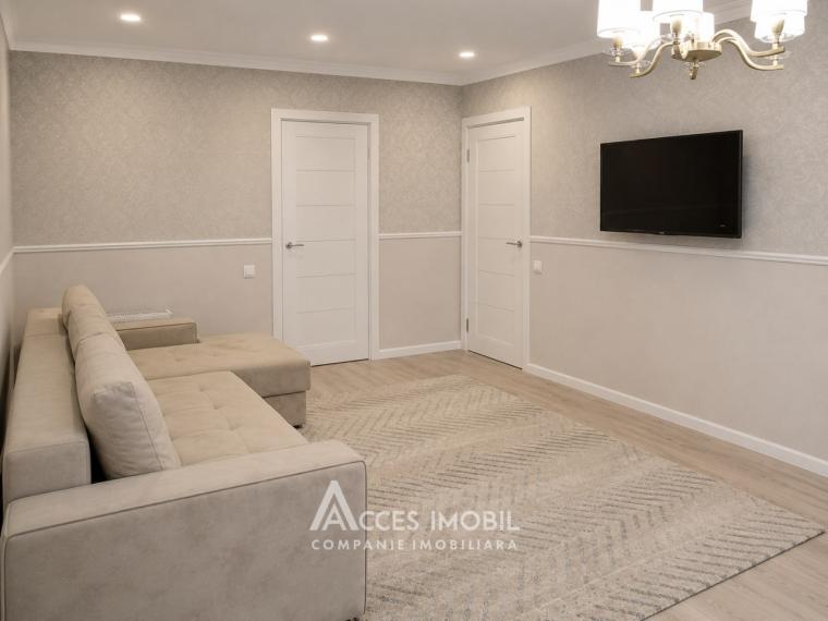 For rent! New Block! Melestiu street, Botanica, 1 room + living. Euro Repair!: 2