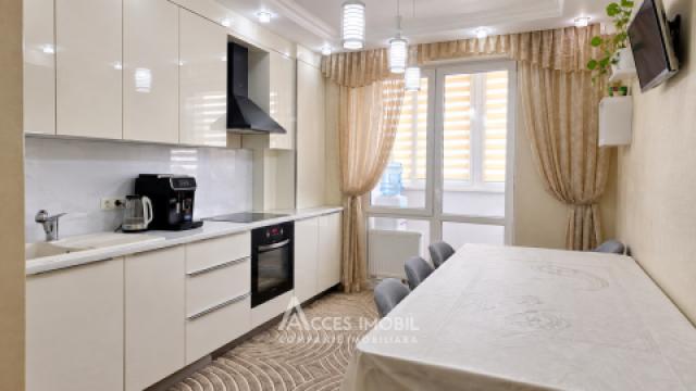 GonvaroCon! Bloc Nou! Buiucani, str. Alba-Iulia, 3 camere + living. Euroreparație! Localizare de mijloc!: 3