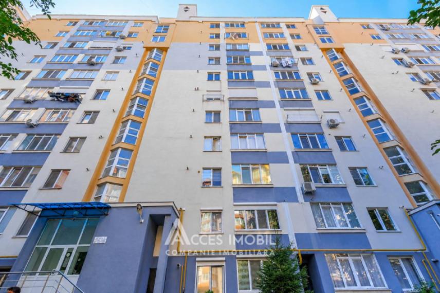 Basconslux! Bloc Nou! Buiucani, str. Alba-Iulia, 2 camere + living. Euroreparație! Localizare de mijloc!: 8