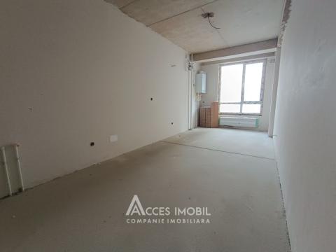 Bloc Nou! Durlești, str. Cartușa, 2 camere + living. Varianta albă!: 3