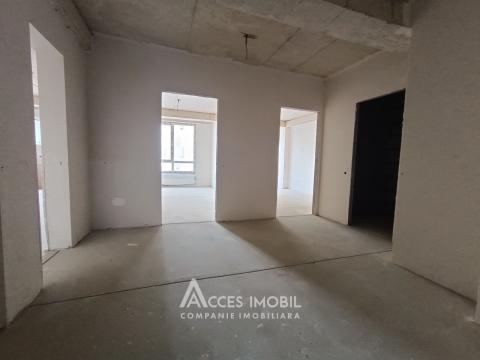 Bloc Nou! Durlești, str. Cartușa, 2 camere + living. Varianta albă!: 4