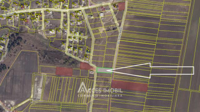 Teren pentru construcție 10 ari, Bubuieci, str. Toamnei!: 4