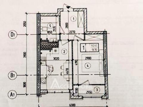 SkyHouse! Bloc Nou! Botanica, str. Cetatea Albă, 1 cameră. În construcție!: 3