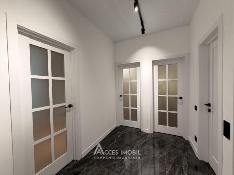 TownHouse în 2 niveluri! Durlești, str. Izvoarelor, 3 camere + living, 120m² + 2 ari. Euroreparație!: 4