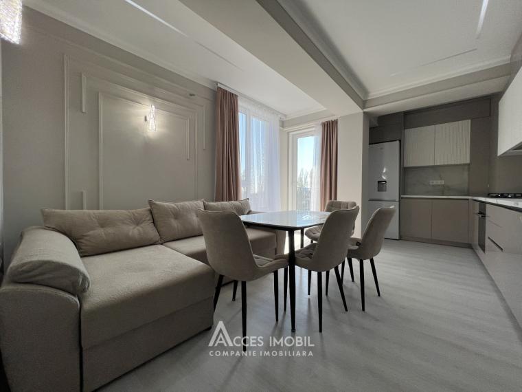 Estate Invest! Bloc Nou! Durlești, str. Atelierilor, 1 cameră + living. Euroreparație!: 2