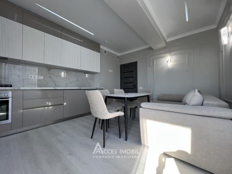 Estate Invest! Bloc Nou! Durlești, str. Atelierilor, 1 cameră + living. Euroreparație!: 4
