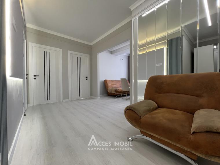 Estate Invest! Bloc Nou! Durlești, str. Atelierilor, 2 camere + living. Euroreparație!: 8