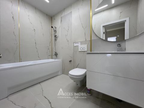 Estate Invest! Bloc Nou! Durlești, str. Atelierilor, 2 camere + living. Euroreparație!: 9