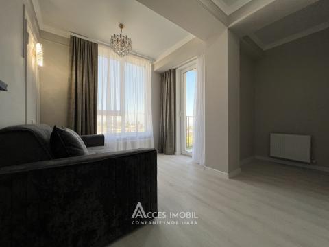 Estate Invest! Bloc Nou! Durlești, str. Atelierilor, 2 camere + living. Euroreparație!: 3