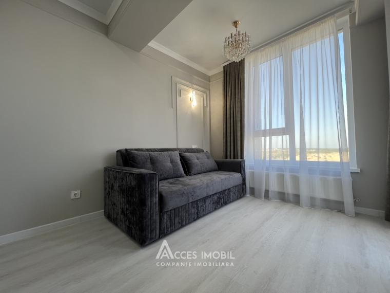 Estate Invest! Bloc Nou! Durlești, str. Atelierilor, 2 camere + living. Euroreparație!: 2