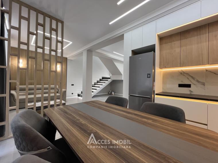 Duplex în 2 niveluri! Dumbrava, str. Buiucani, 3 camere + living, 130m² + 3 ari. Euroreparație!: 3
