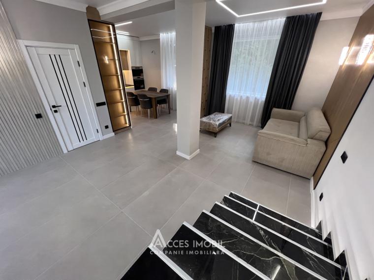 Duplex în 2 niveluri! Dumbrava, str. Buiucani, 3 camere + living, 130m² + 3 ari. Euroreparație!: 10