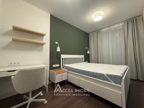 For Rent! New Block! Center, Al.cel Bun street, 1 room + living. Euro repair!: 2
