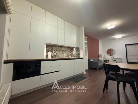 For Rent! New Block! Center, Al.cel Bun street, 1 room + living. Euro repair!: 11