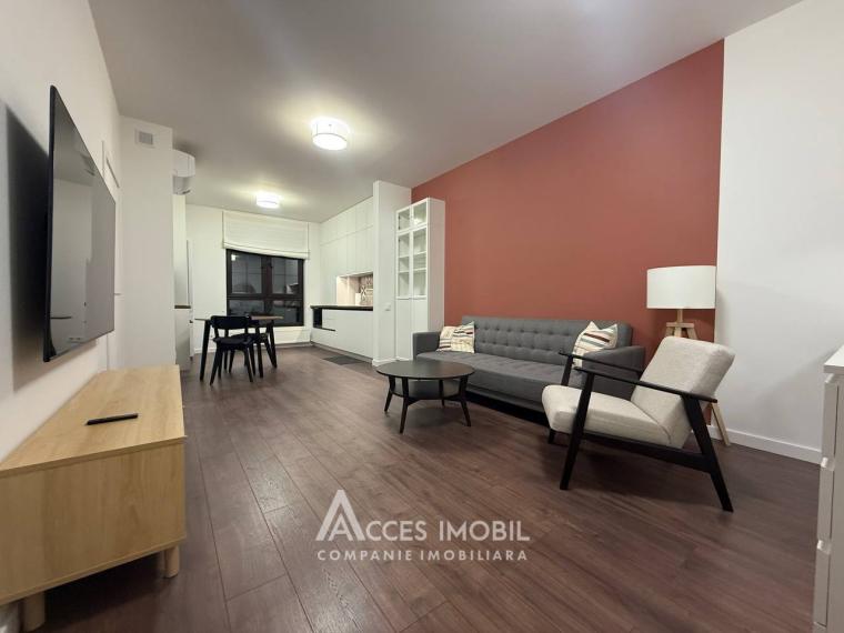 For Rent! New Block! Center, Al.cel Bun street, 1 room + living. Euro repair!: 5